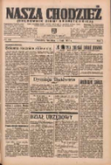Nasza Chodzież: organ poświęcony obronie interesów narodowych na zachodnich ziemiach Polski 1936.05.10 R.7 Nr110