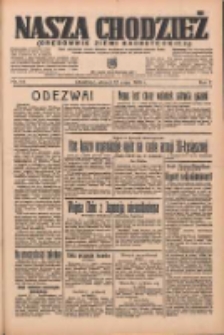 Nasza Chodzież: organ poświęcony obronie interes&oacute;w narodowych na zachodnich ziemiach Polski 1936.05.12 R.7 Nr111