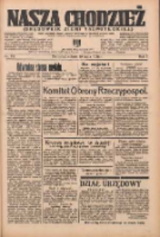 Nasza Chodzież: organ poświęcony obronie interesów narodowych na zachodnich ziemiach Polski 1936.05.16 R.7 Nr115