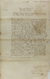 List Adama Pocieja metropolity kijowskiego do krola Zygmunta III, Włodzimierz 29.04.1602