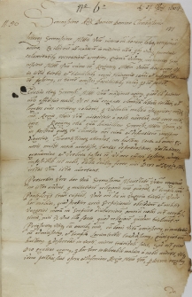 List miast spiskich do króla Zygmunta III, Waralia 17.11.1604