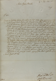 List kardynała Ludovisiego do króla Zygmunta III, Rzym 05.09.1622