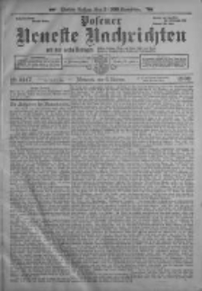 Posener Neueste Nachrichten 1909.10.06 Nr3147