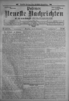 Posener Neueste Nachrichten 1909.11.02 Nr3170