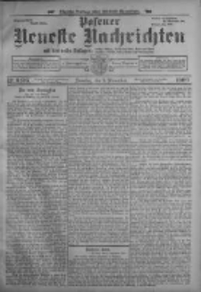 Posener Neueste Nachrichten 1909.11.09 Nr3176
