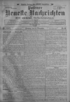Posener Neueste Nachrichten 1909.11.23 Nr3187