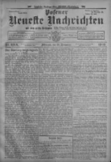 Posener Neueste Nachrichten 1909.11.24 Nr3188