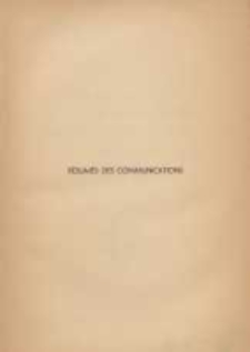 Résumés des communications présentées au Congrès Varsovie 1933. T. 2.