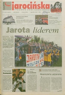 Gazeta Jarocińska 2003.05.09 Nr19(656)