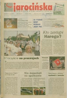 Gazeta Jarocińska 2003.06.27 Nr26(663)