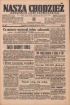 Nasza Chodzież: organ poświęcony obronie interes&oacute;w narodowych na zachodnich ziemiach Polski 1936.07.16 R.7 Nr163