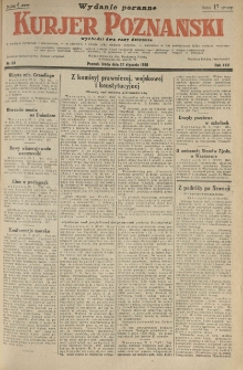 Kurier Poznański 1930.01.22 R.25 nr 33
