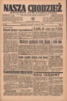 Nasza Chodzież: organ poświęcony obronie interes&oacute;w narodowych na zachodnich ziemiach Polski 1936.08.06 R.7 Nr181