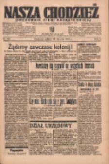 Nasza Chodzież: organ poświęcony obronie interesów narodowych na zachodnich ziemiach Polski 1936.08.22 R.7 Nr194