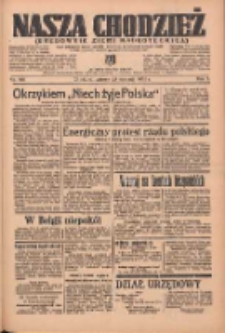 Nasza Chodzież: organ poświęcony obronie interes&oacute;w narodowych na zachodnich ziemiach Polski 1936.08.25 R.7 Nr196