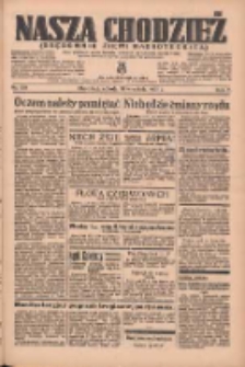 Nasza Chodzież: organ poświęcony obronie interes&oacute;w narodowych na zachodnich ziemiach Polski 1936.09.19 R.7 Nr218