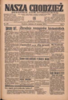 Nasza Chodzież: organ poświęcony obronie interes&oacute;w narodowych na zachodnich ziemiach Polski 1936.09.20 R.7 Nr219