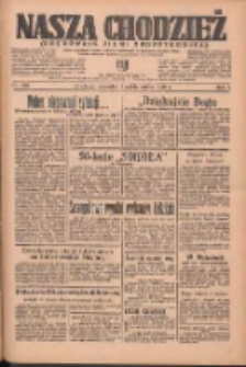 Nasza Chodzież: organ poświęcony obronie interesów narodowych na zachodnich ziemiach Polski 1936.10.01 R.7 Nr228