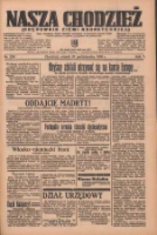 Nasza Chodzież: organ poświęcony obronie interes&oacute;w narodowych na zachodnich ziemiach Polski 1936.10.27 R.7 Nr250