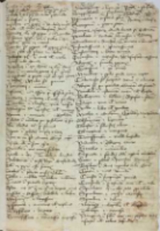 Słowniczek łaciński z łacińskimi wyjaśnieniami sł&oacute;w względnie podaniem ich synonim&oacute;w