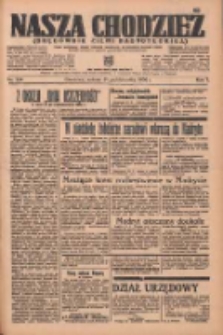 Nasza Chodzież: organ poświęcony obronie interesów narodowych na zachodnich ziemiach Polski 1936.10.31 R.7 Nr254