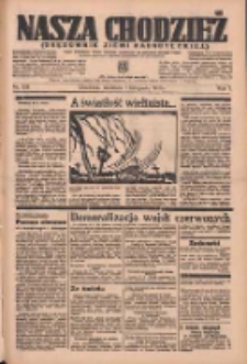 Nasza Chodzież: organ poświęcony obronie interes&oacute;w narodowych na zachodnich ziemiach Polski 1936.11.01 R.7 Nr255