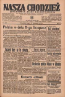 Nasza Chodzież: organ poświęcony obronie interesów narodowych na zachodnich ziemiach Polski 1936.11.13 R.7 Nr265