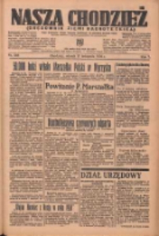 Nasza Chodzież: organ poświęcony obronie interes&oacute;w narodowych na zachodnich ziemiach Polski 1936.11.17 R.7 Nr268