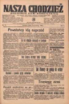 Nasza Chodzież: organ poświęcony obronie interesów narodowych na zachodnich ziemiach Polski 1937.02.13 R.8 Nr35