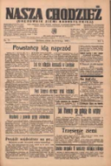 Nasza Chodzież: organ poświęcony obronie interes&oacute;w narodowych na zachodnich ziemiach Polski 1937.02.13 R.8 Nr35