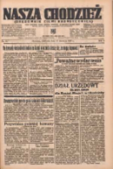 Nasza Chodzież: organ poświęcony obronie interesów narodowych na zachodnich ziemiach Polski 1937.04.11 R.8 Nr83