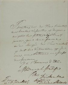List do Celestyny Działyńskiej, 06.06.1845