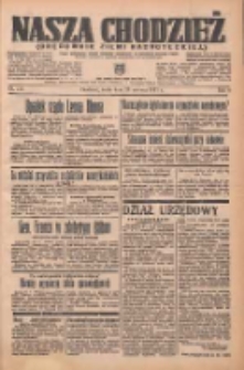 Nasza Chodzież: organ poświęcony obronie interes&oacute;w narodowych na zachodnich ziemiach Polski 1937.06.23 R.8 Nr141