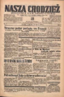 Nasza Chodzież: organ poświęcony obronie interes&oacute;w narodowych na zachodnich ziemiach Polski 1938.01.11 R.9 Nr7