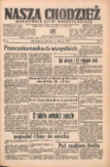 Nasza Chodzież: organ poświęcony obronie interesów narodowych na zachodnich ziemiach Polski 1938.01.13 R.9 Nr9