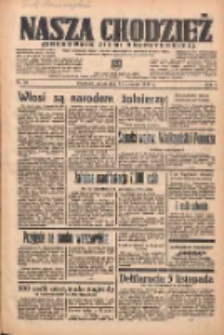 Nasza Chodzież: organ poświęcony obronie interes&oacute;w narodowych na zachodnich ziemiach Polski 1938.01.14 R.9 Nr10