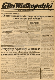 Głos Wielkopolski. 1946.08.01 R.2 nr208 Wyd.A