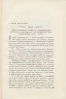 Piętnastolecie Zakładu Antropologji Wydziału Lekarskiego w Uniwersytecie Poznańskim (1921-1935)