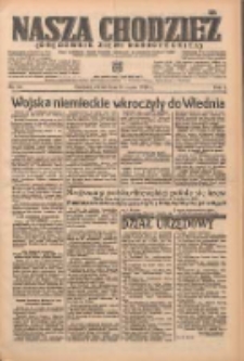 Nasza Chodzież: organ poświęcony obronie interesów narodowych na zachodnich ziemiach Polski 1938.03.15 R.9 Nr60