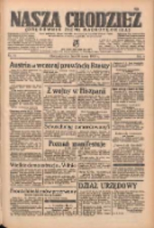 Nasza Chodzież: organ poświęcony obronie interesów narodowych na zachodnich ziemiach Polski 1938.03.16 R.9 Nr61