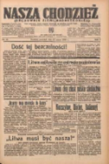 Nasza Chodzież: organ poświęcony obronie interes&oacute;w narodowych na zachodnich ziemiach Polski 1938.03.17 R.9 Nr62