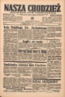 Nasza Chodzież: organ poświęcony obronie interes&oacute;w narodowych na zachodnich ziemiach Polski 1938.03.27 R.9 Nr71