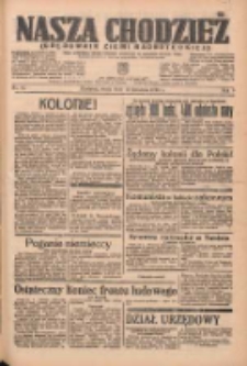 Nasza Chodzież: organ poświęcony obronie interesów narodowych na zachodnich ziemiach Polski 1938.04.13 R.9 Nr85