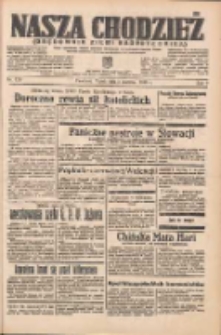 Nasza Chodzież: organ poświęcony obronie interesów narodowych na zachodnich ziemiach Polski 1938.06.03 R.9 Nr126