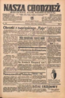 Nasza Chodzież: organ poświęcony obronie interesów narodowych na zachodnich ziemiach Polski 1938.06.08 R.9 Nr129