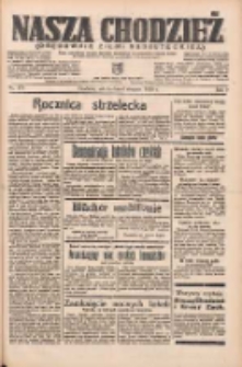 Nasza Chodzież: organ poświęcony obronie interesów narodowych na zachodnich ziemiach Polski 1938.08.06 R.9 Nr178