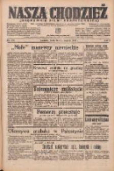 Nasza Chodzież: organ poświęcony obronie interesów narodowych na zachodnich ziemiach Polski 1938.08.24 R.9 Nr192