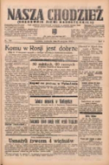 Nasza Chodzież: organ poświęcony obronie interes&oacute;w narodowych na zachodnich ziemiach Polski 1938.08.28 R.9 Nr196