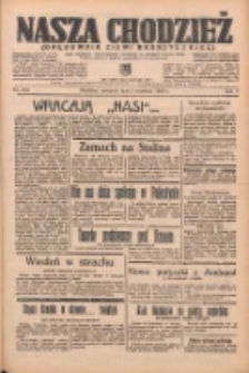 Nasza Chodzież: organ poświęcony obronie interesów narodowych na zachodnich ziemiach Polski 1938.09.01 R.9 Nr199
