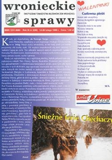 Wronieckie Sprawy 1998.02.14-28 R.9 Nr3(86)